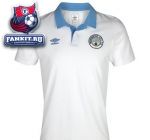 Поло Манчестер Сити / Manchester City 1350 Classics Polo - White / Vista Blue