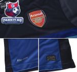 Футболка Арсенал / Arsenal Pre Match Top II - Obsidian/Drenched Blue/Neo Turq