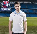Поло Манчестер Сити / Manchester City 1350 Classics Polo - White / Vista Blue