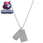 Серебряная цепочка с подвеской Челси / Chelsea Crest Double Dog Tag And Chain Stainless Steel 