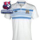 Поло Манчестер Сити / Manchester City WTC Stripe Polo - White / Vista Blue