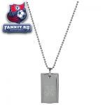 Серебряная цепочка с подвеской Челси / Chelsea Crest Double Dog Tag And Chain Stainless Steel 