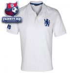 Футболка поло Челси Адидас / Chelsea Fashion Large Lion Polo