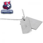 Серебряная цепочка с подвеской Челси / Chelsea Crest Double Dog Tag And Chain Stainless Steel 