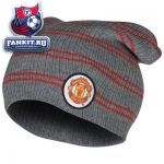 Шапка Манчестер Юнайтед / MANCHESTER UNITED STRIPED SLOCH BEANIE