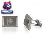 Серебряные запонки Челси / Chelsea Crest/Lion Cufflinks Stainless Steel 