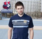 Поло Манчестер Сити / Manchester City WTC Stripe Polo - Dark Navy / Vista Blue
