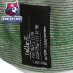 Футболка Селтик / Celtic V Neck Double Layer T-Shirt - Grey Marl/Amazon Green