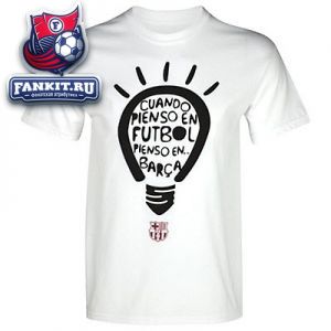 Футболка Барселона / Barcelona Light Bulb Graphic T-Shirt