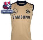 Майка Челси / adidas Chelsea Training Sleeveless Jersey - Light Football Gold/Collegiate Navy