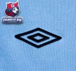 Футболка Манчестер Сити / Manchester City Yarn Dye Jersey T-Shirt - Vista Blue/Dark Navy/White/Grey Steel