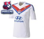 Лион майка игровая домашняя 2013-14 Adidas белая / Olympique Lyon Home Shirt 2013/14 