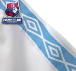 Футболка Манчестер Сити / Manchester City 1350 Classics Ringer T-Shirt - White / Vista Blue