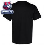 Футболка Манчестер Юнайтед / MANCHESTER UNITED TEXT CREST GRAPHIC T-SHIRT - BLACK - MENS 