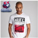 Футболка Манчестер Юнайтед / MANCHESTER UNITED STADIUM GRAPHIC T-SHIRT - WHITE - MENS 