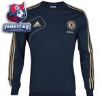 Кофта Челси / adidas Chelsea Training Sweat Top - Collegiate Navy/Light Football Gold