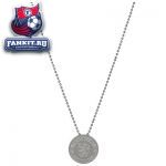 Серебряная цепочка с подвеской Челси / Chelsea Crest Round Pendant And Chain Stainless Steel 