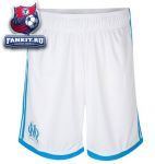 Марсель трусы игровые домашние 2013-14 Adidas белые / Olympique de Marseille Home Shorts 2013/14 