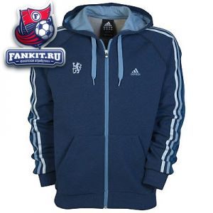 Кофта Челси Адидас / Adidas Chelsea Essential 3 Stripe Full Zip Hoodie 