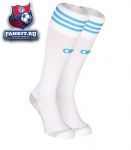 Марсель гетры игровые домашние 2013-14 Adidas белые / Olympique de Marseille Home Sock 2013/14 White