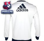 Кофта Челси / adidas Chelsea Training Sweat Top - White/Collegiate Navy/Light Football Gold
