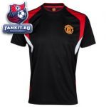Футболка Манчестер Юнайтед / MANCHESTER UNITED CLASSIC POLY PANEL T-SHIRT - BLACK - MENS 