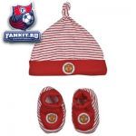 Детский набор Манчестер Юнайтед / MANCHESTER UNITED HAT AND BOOTIE SET