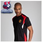 Футболка Манчестер Юнайтед / MANCHESTER UNITED CLASSIC POLY PANEL T-SHIRT - BLACK - MENS 