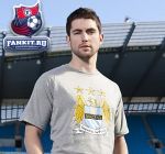 Футболка Манчестер Сити / Manchester City Essential Alternator T-Shirt - Ice Marl