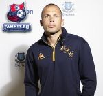 Кофта Эвертон / Everton Matchday 1/4 Zip Hooded Funnel Neck Fleece