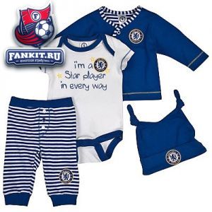 Набор шапка,кофта,футболка,штаны Челси / Chelsea 4 Piece Gift Set