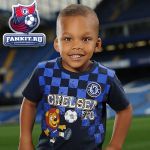 Футболка Челси / Chelsea Check Flag Stamford Graphic T-Shirt