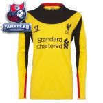 Ливерпуль свитер игровой вратарский выездной 2012-13 Warrior желто-черный / LFC Adult Away Goalkeeper Shirt 12/13