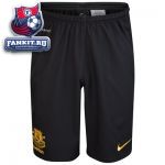 Эвертон трусы игровые выездные 2012-13 Nike черно-желтые / Everton Away Short 2012/13