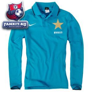 Поло с длинным рукавом Интер / polo long sleeve Inter