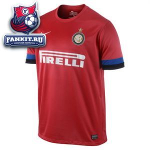 Интер майка игровая выездная 2012-13 Nike красная