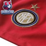 Интер трусы игровые выездные 2012-13 Nike красные / Inter away short 12/13