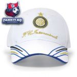 Кепка Интер / Inter white logo cap
