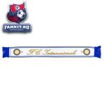 Шарф Интер / Inter white satin scarf