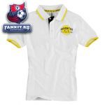 Поло Ювентус / Juventus white logo polo