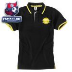 Поло Ювентус / Juventus black logo polo