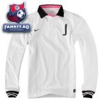Поло Ювентус / Juventus white ls polo 11/12