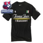 Детская футболка Ювентус / Forza juve boy black t-shirt 11/12