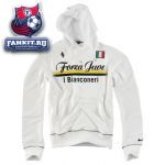 Детская толстовка Ювентус / Forza juve boy white hoodie 11/12