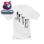 Детская футболка Ювентус / Juventus white core boy tee 11/12