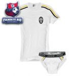 Футболка и трусы Ювентус / Juventus white tee and slip set