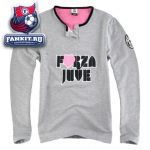Женская пижама Ювентус / Juventus grey woman plush pyjamas