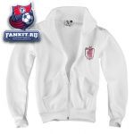 Женская кофта Ювентус / Juve girls white full zip sweater