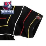 Поло Милан / Milan black striped polo