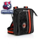 Сумка Милан / Milan red and black logo small shoulder bag